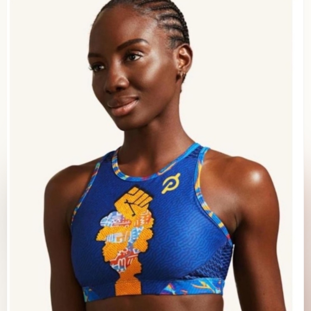 Peloton WITH x Temi Coker High Neck Sports Bra